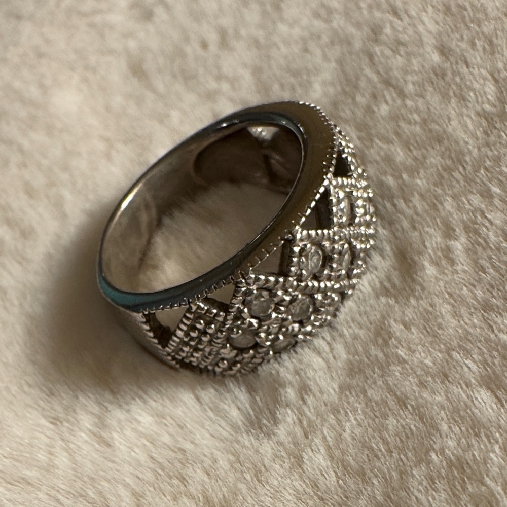 Intricate Silver Women's Ring